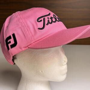 Titleist Pink Out Women's Tour Performance Ball Marker Strapback Hat